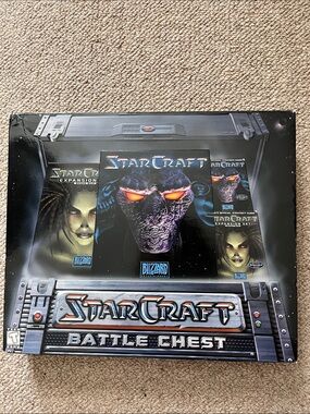 StarCraft Battle Chest Collector's Edition - Black & Metallic Box